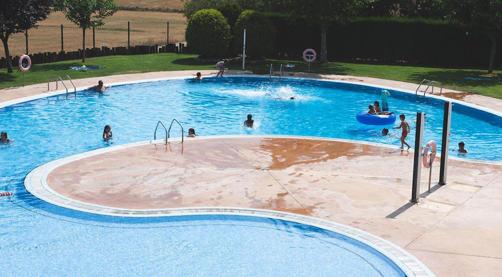 La Noguera Camping Sant Llorenc de Montgai Экстерьер фото