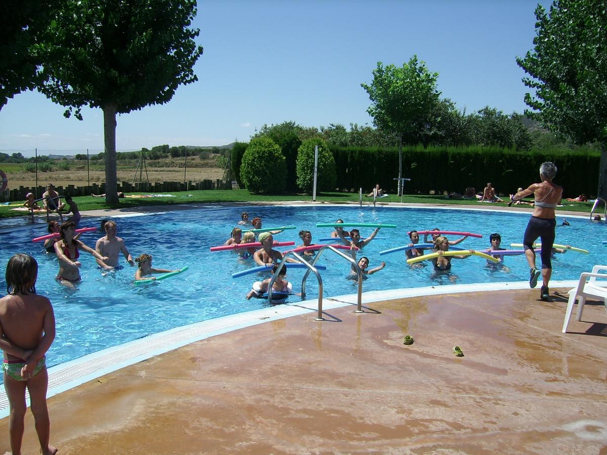 La Noguera Camping Sant Llorenc de Montgai Экстерьер фото